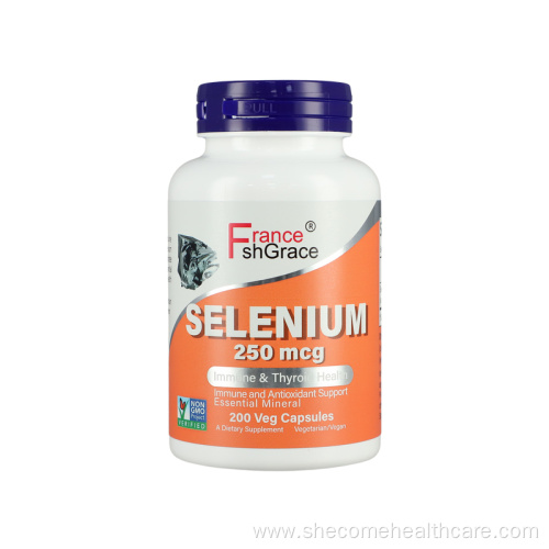 Selenium Capsules L Selenomethionine Mineral Supplement